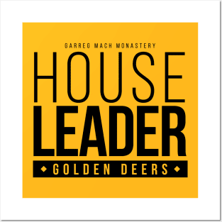 House Leader - Golden Deers Posters and Art